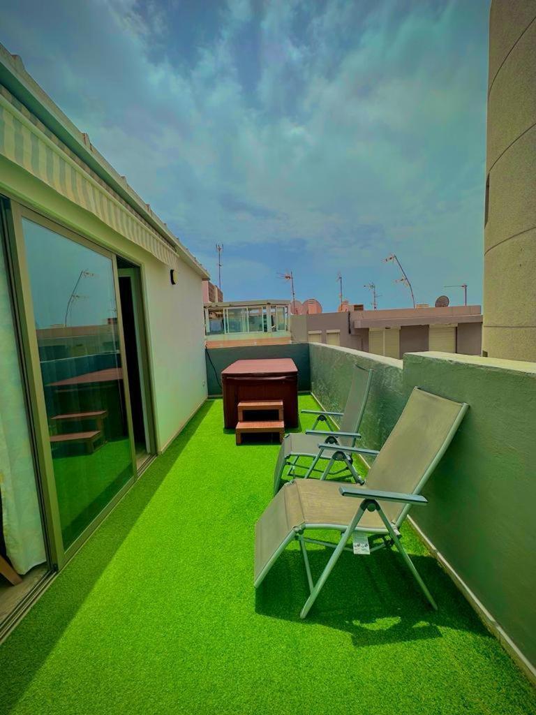 Arguineguin Beach, Penthouse Apartment And Jacuzzi Extérieur photo